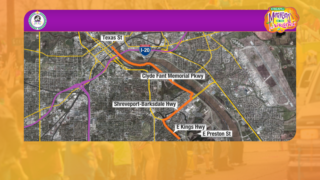 Centaur Parade route